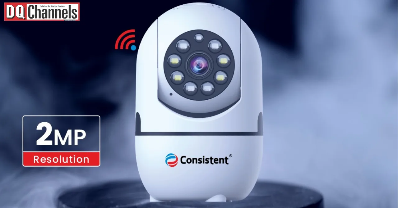 Consistent Launches 2MP Wi-Fi Smart Camera for Home Security