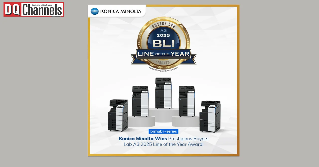Konica Minolta Receives BLI 2025 A3 Line of the Year Award
