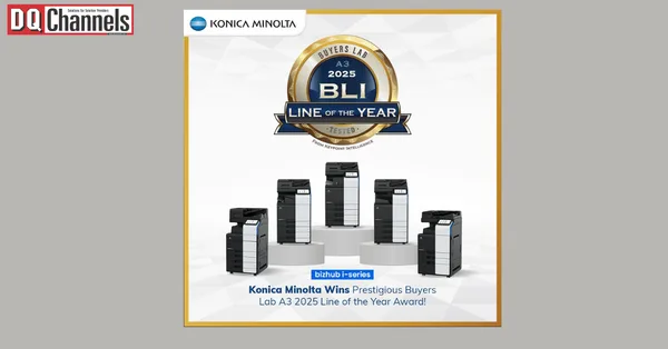 Konica Minolta Receives BLI 2025 A3 Line of the Year Award