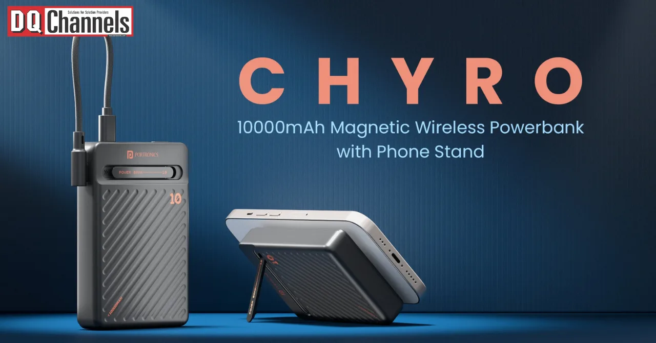 Portronics Introduces Chyro Magnetic Wireless Powerbank