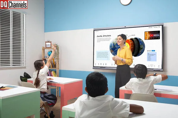 A Google EDLA Certified AI Interactive Flat Panel