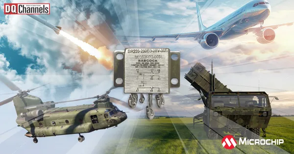 Microchip Introduces BR235 and BR235D Power Relay Series