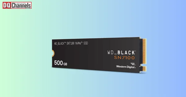 WD_BLACK SN7100 NVMe SSD Launches in India for Gaming