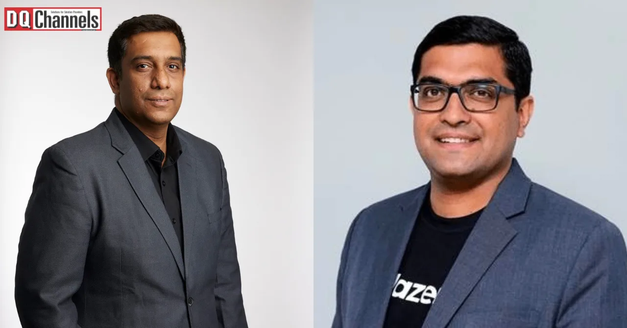 Praveen Sridhar, Head of Partner Business, AWS India and South Asia, and Varoon Rajani, Co-Founder & CEO, Blazeclan Technologies