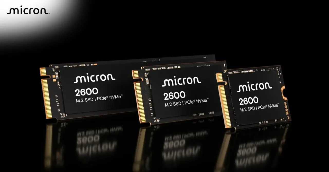 Micron unveils 2600 NVMe SSD with 9th gen QLC NAND