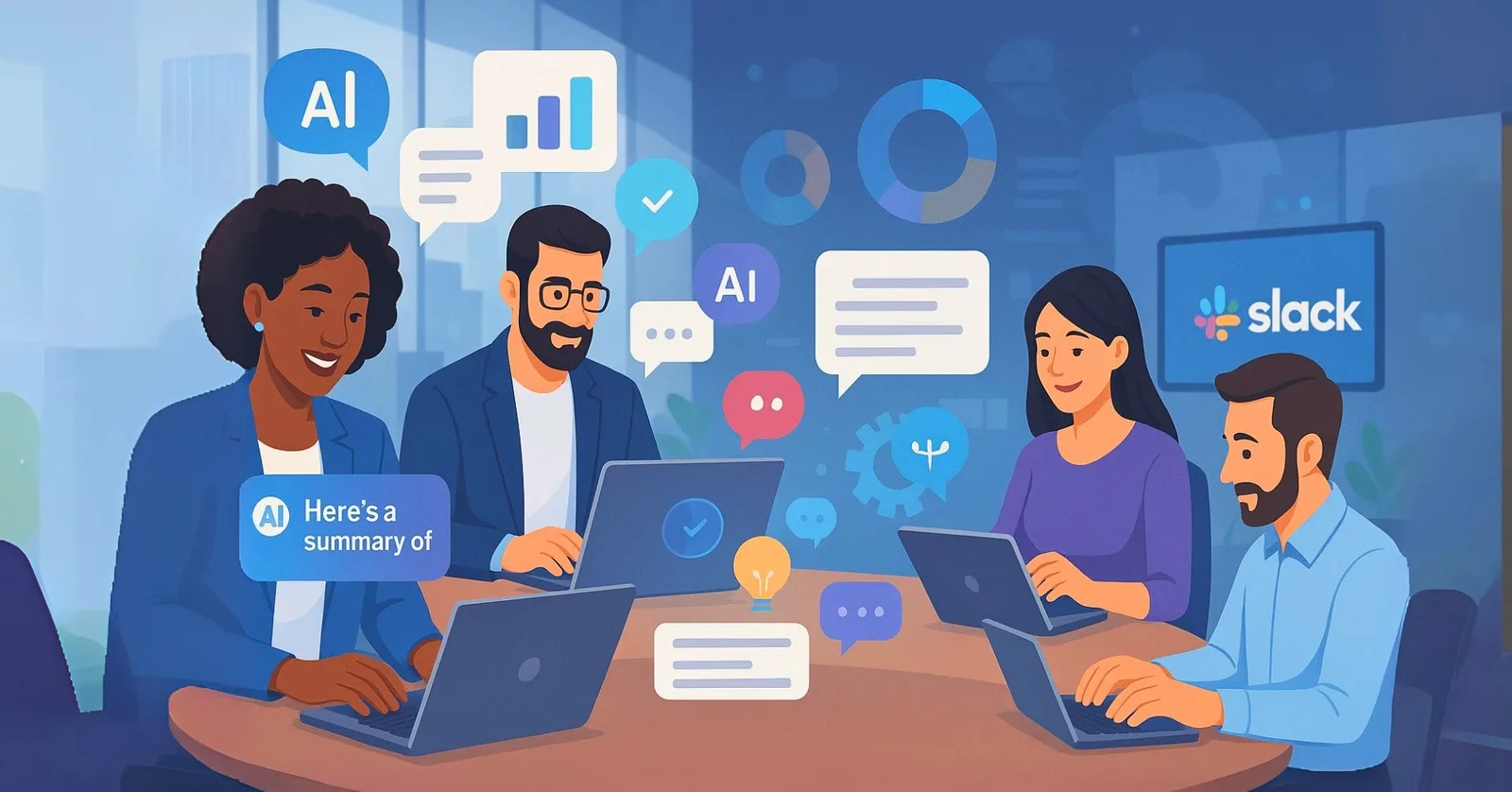 Slack launches built-in AI to boost team collaboration