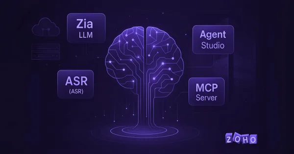 Zoho unveils In-House AI stack: Zia LLM, ASR, agent Studio, and MCP server