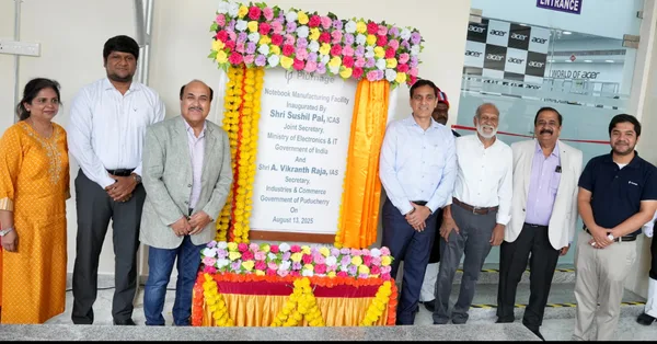 Acer India launches laptop manufacturing facility in Puducherry