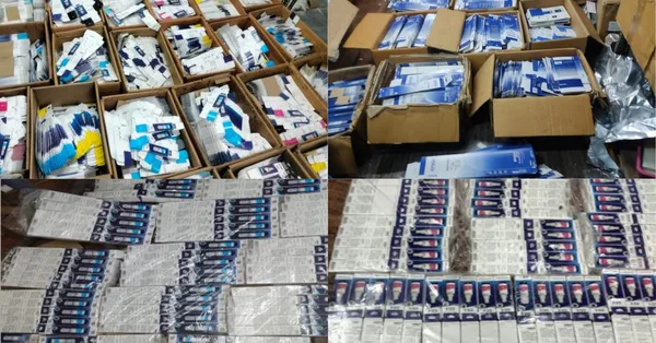Epson and Mumbai police seized counterfeit products worth Rs. 44 Lakhs in Chembur
