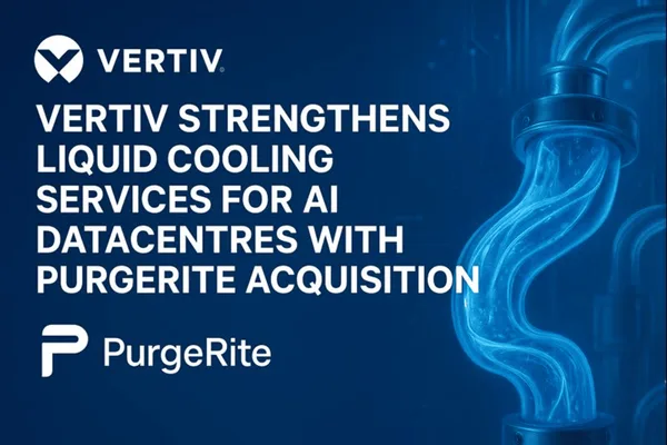 Vertiv strengthens liquid cooling services for AI datacentres with PurgeRite acquisition