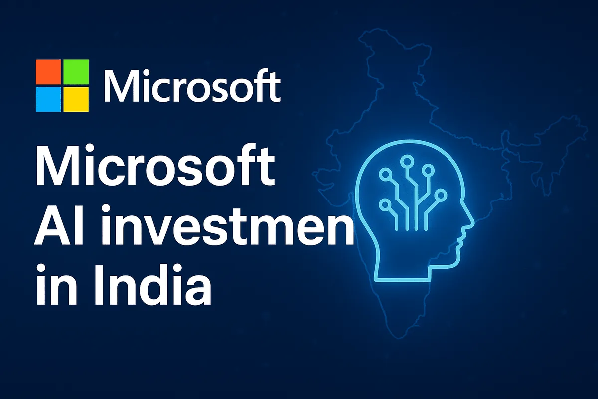 Microsoft AI investment in India expands infrastructure