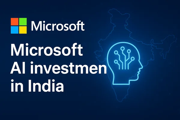 Microsoft AI investment in India expands infrastructure