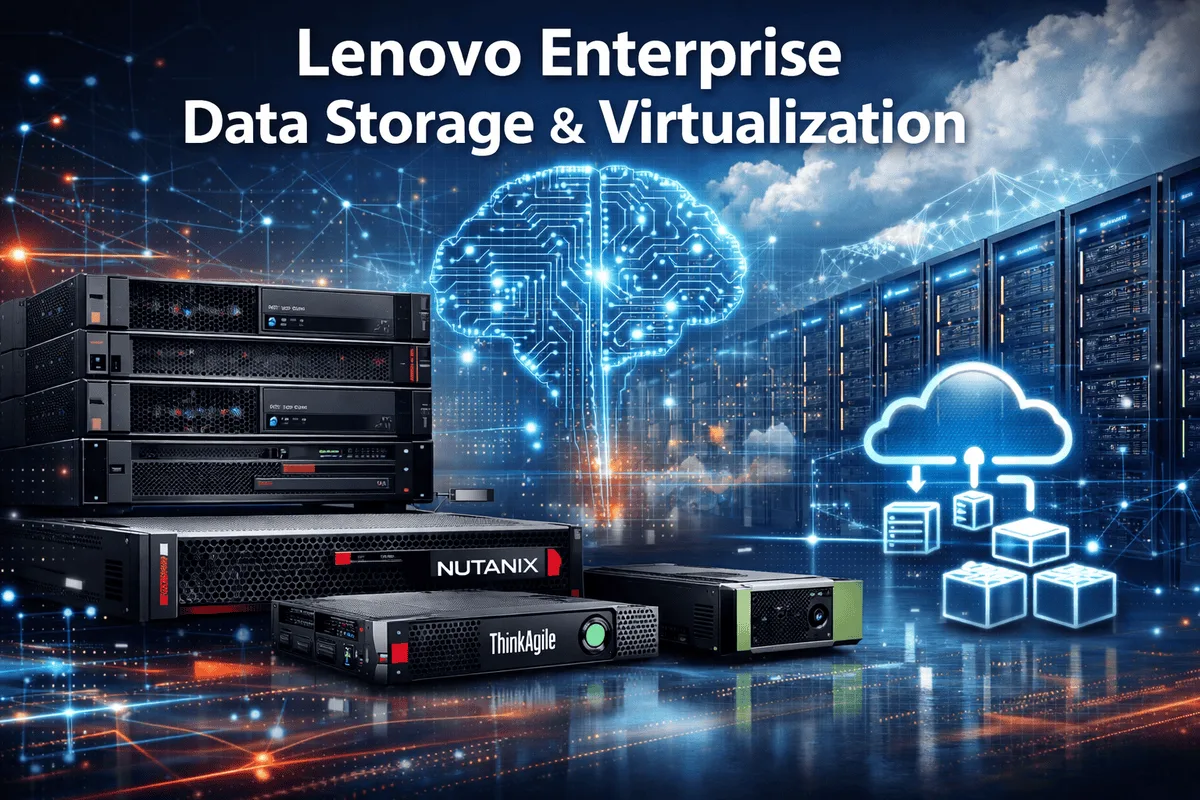 Lenovo enterprise data storage and virtualisation