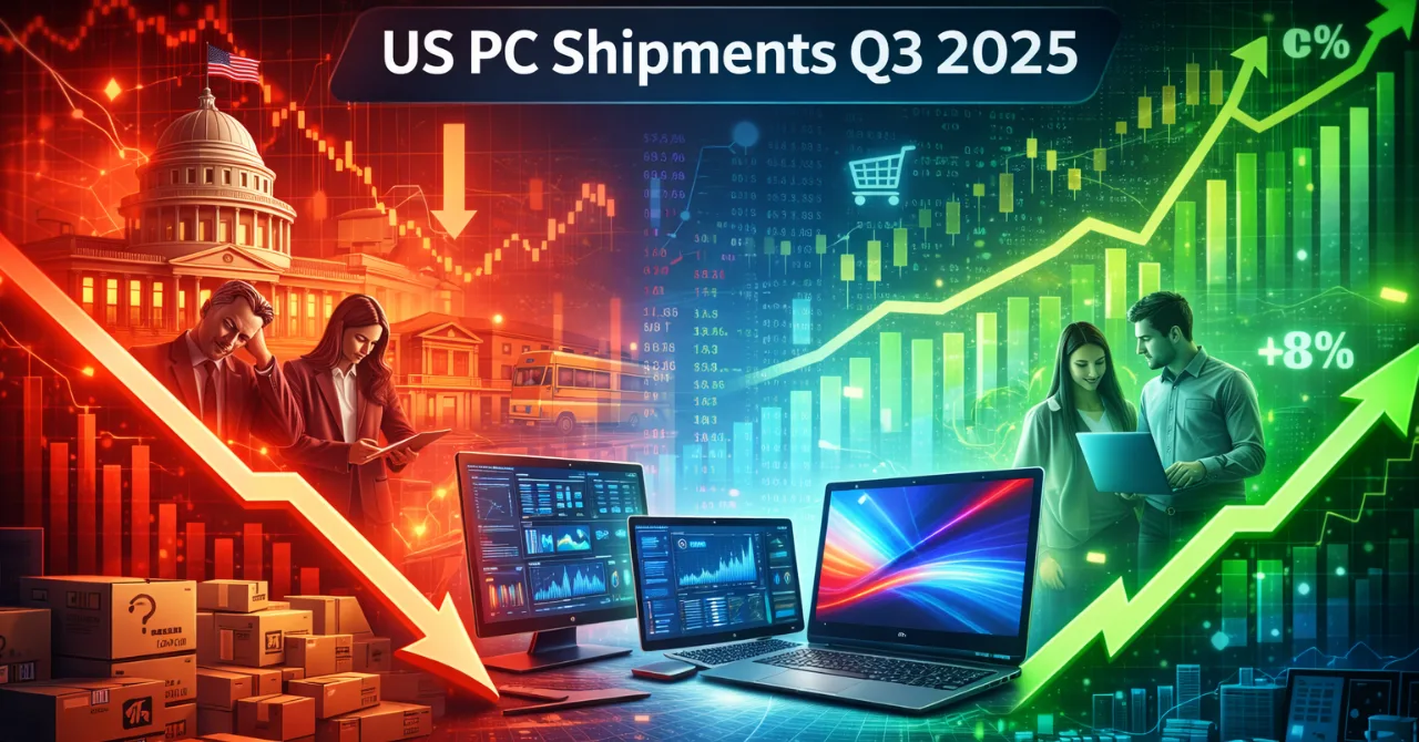 US PC shipments fall again in Q3 2025 — Consumer demand tells a different story
