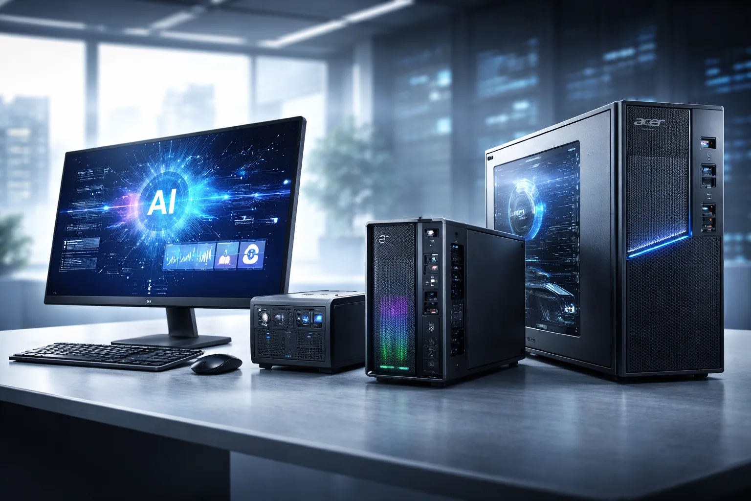 Acer launches Veriton business desktop range