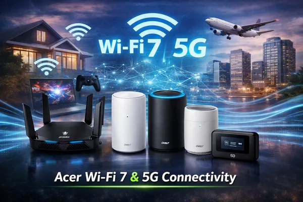 Acer Wi-Fi 7 networking devices widen 5G reach