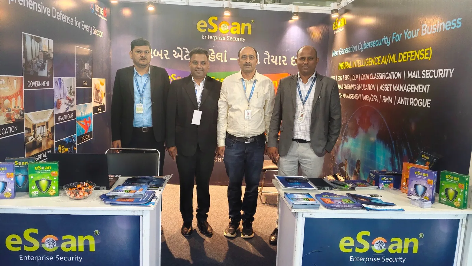 eScan AI-driven cybersecurity solutions showcased at events
