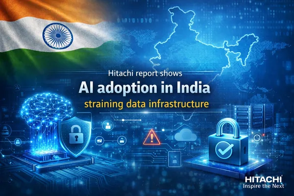 Hitachi report shows AI adoption in India straining data infrastructure