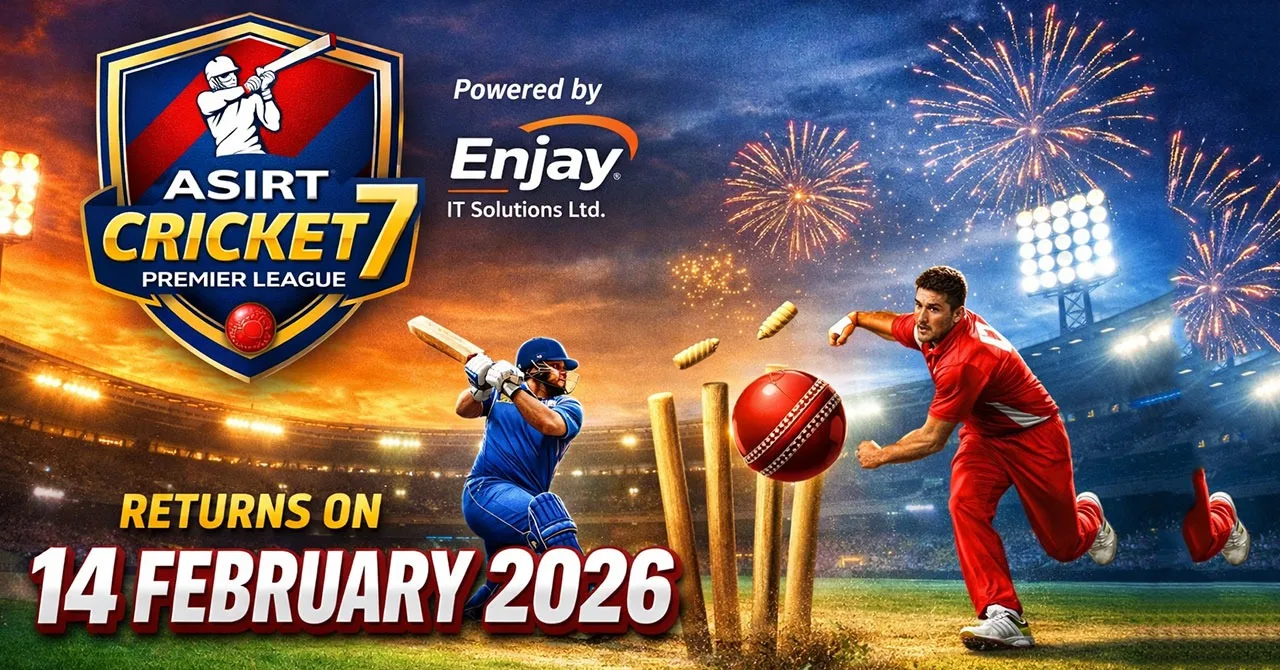 ASIRT Cricket Premier League 7 returns