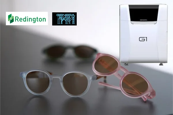 Redington and GENERA 3D Printed Eyewear Partnership India Announced