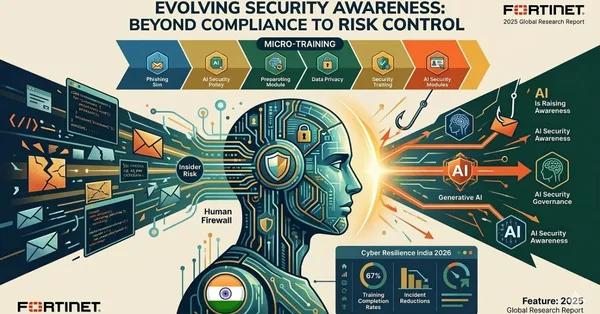Fortinet 2025 Report: The high cost of the security training completion gap