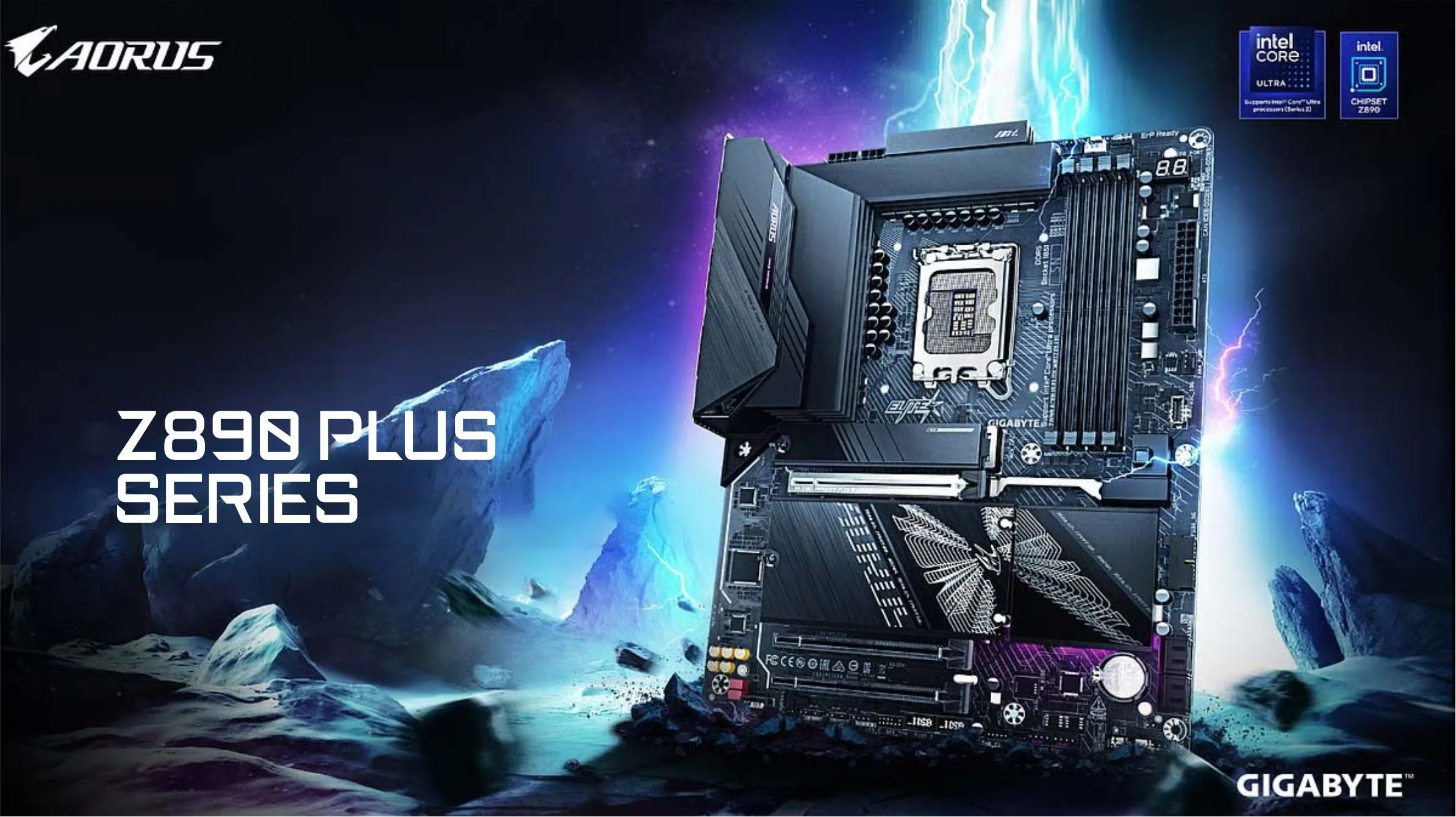 GIGABYTE Z890 Plus Series lands in India with one-click 40% performance boost