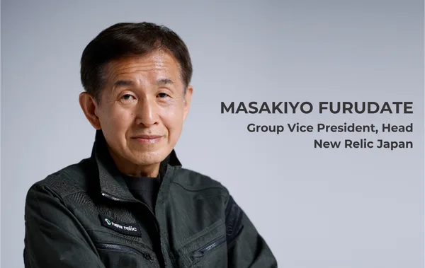 Masakiyo Furudate as New Relic VP to scale Japan growth and drive expansion