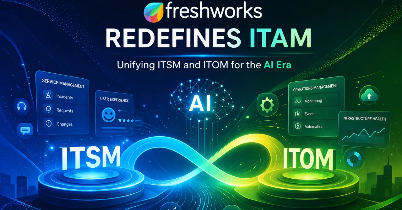 Freshworks redefines ITAM: Unifying ITSM and ITOM for the AI Era