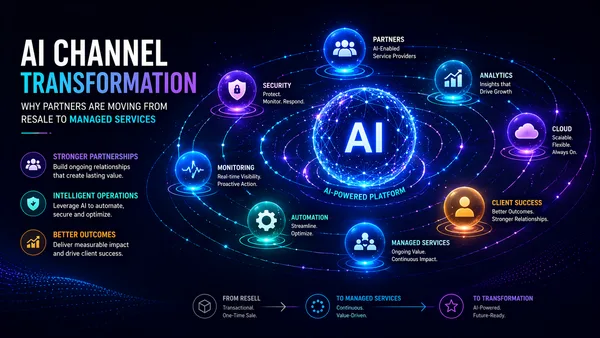 AI channel transformation: why partners are moving from resale to managed services