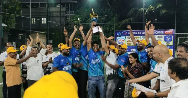 Alappuzha blasters clinch glory at AKITDA cricket tournament in Thrissur