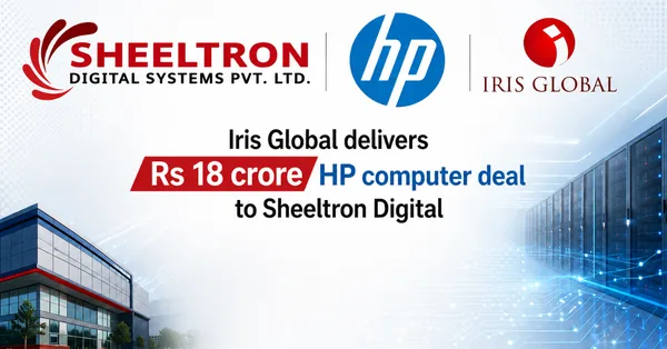 Iris Global delivers Rs 18 Crore HP Infrastructure deal to Sheeltron Digital