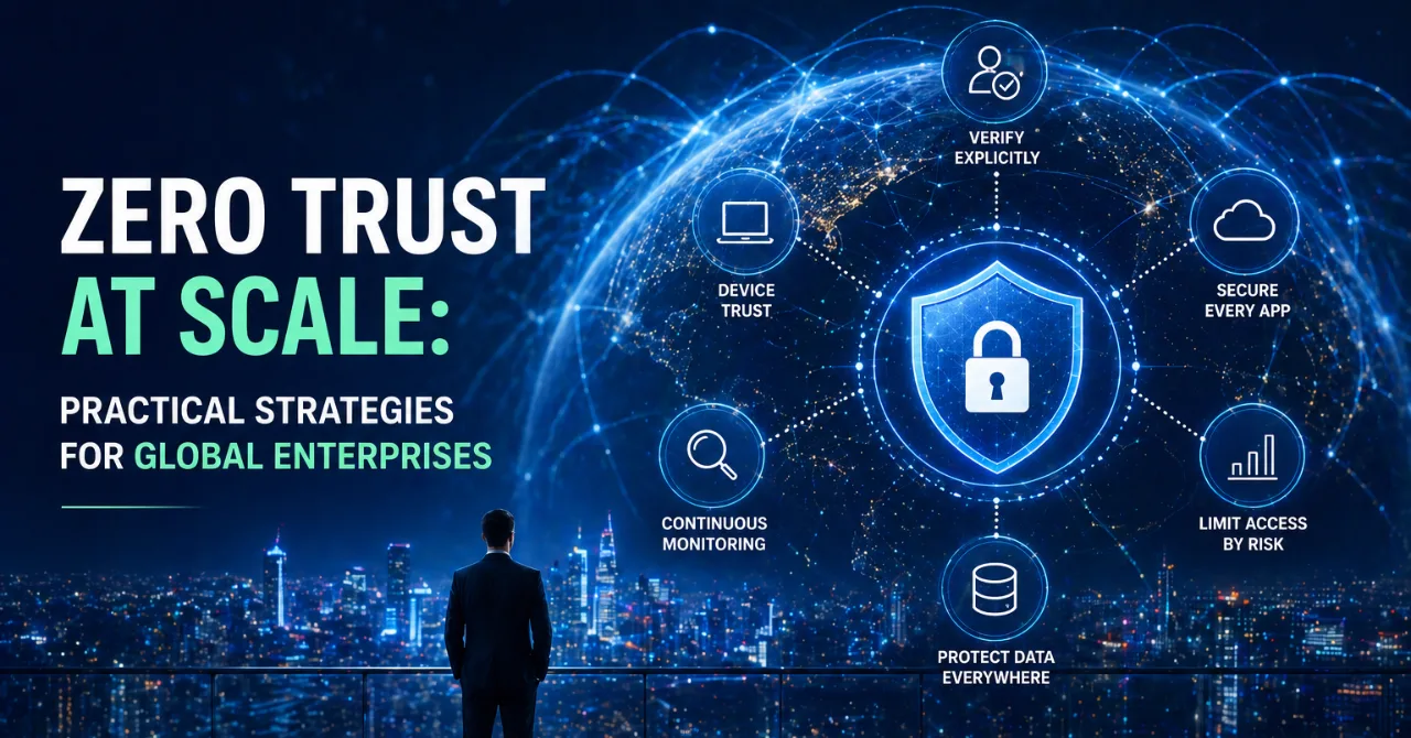 Zero Trust at scale: Practical strategies for global enterprises