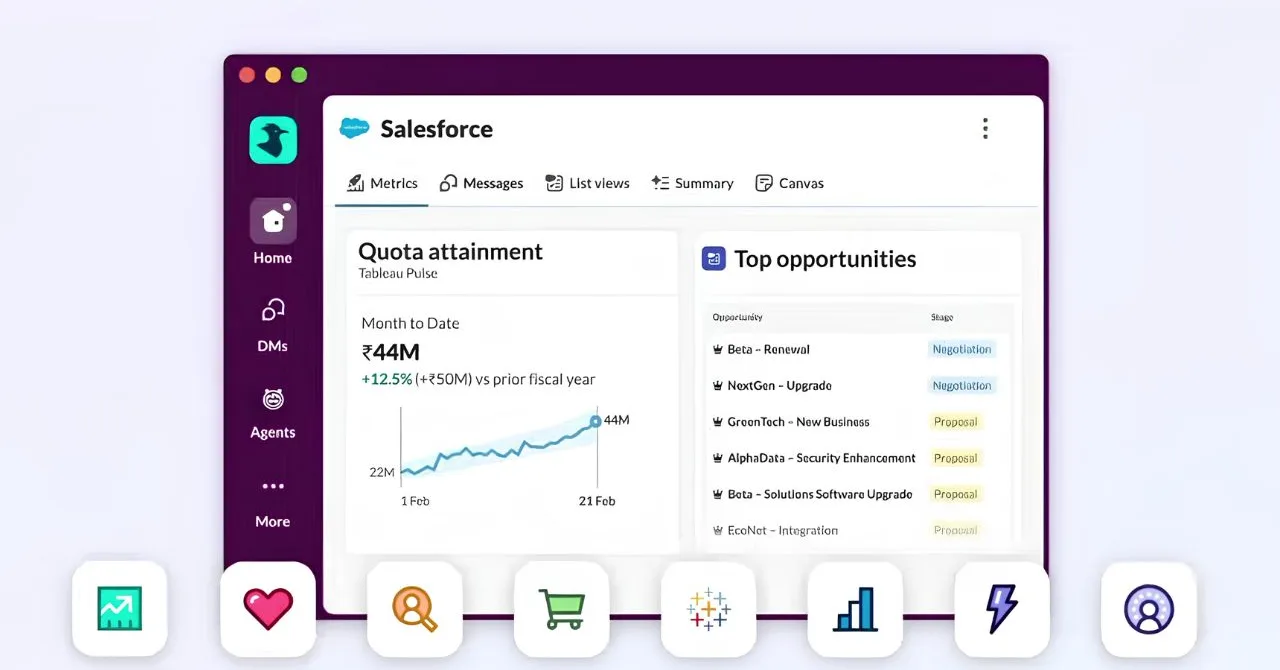 Salesforce AI agents for Slack reshape daily work for customers