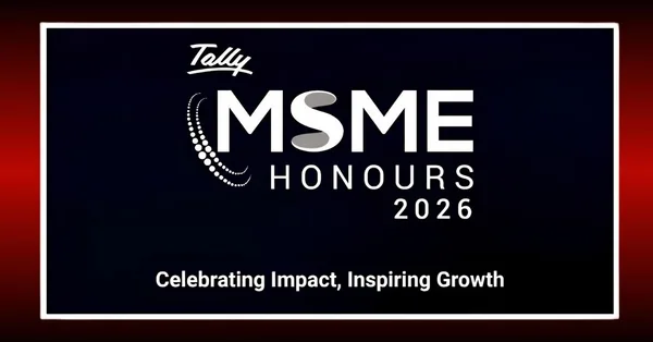 Tally MSME Honours 2026: Opens bigger stage for businesses