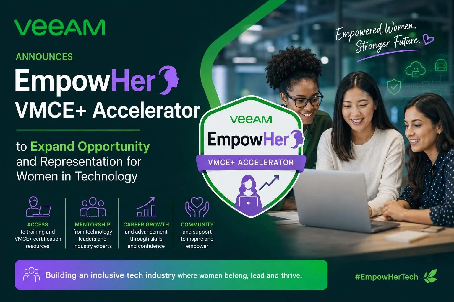 Veeam EmpowHer VMCE+ Accelerator signals a broader shift in tech talent development