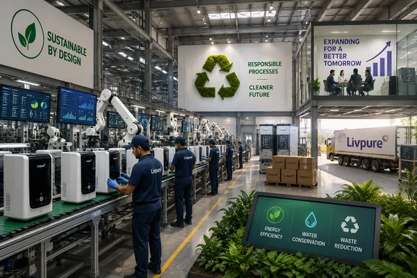 Inside Livpure Sustainable Manufacturing Practices and Expansion