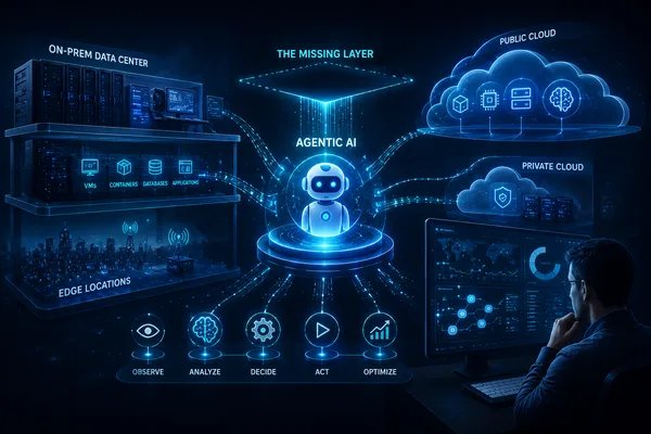 The Missing Layer in Hybrid IT: How Agentic AI Transforms IT Operations