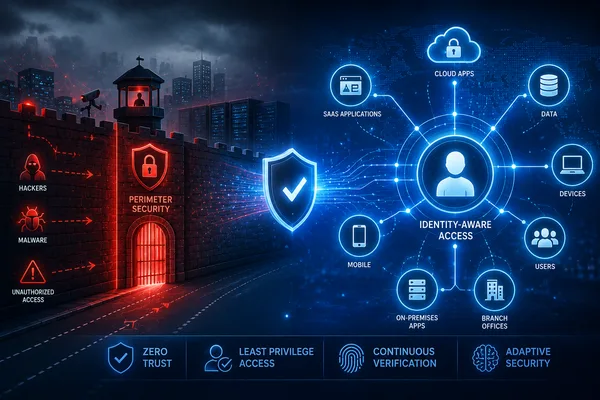 From Perimeter Security to Identity-Aware Access: The Evolution of Enterprise Security Architectures