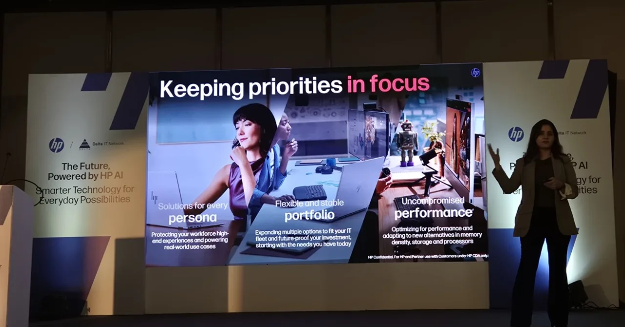 HP showcases AI PCs and enterprise AI strategy with Delta IT Network