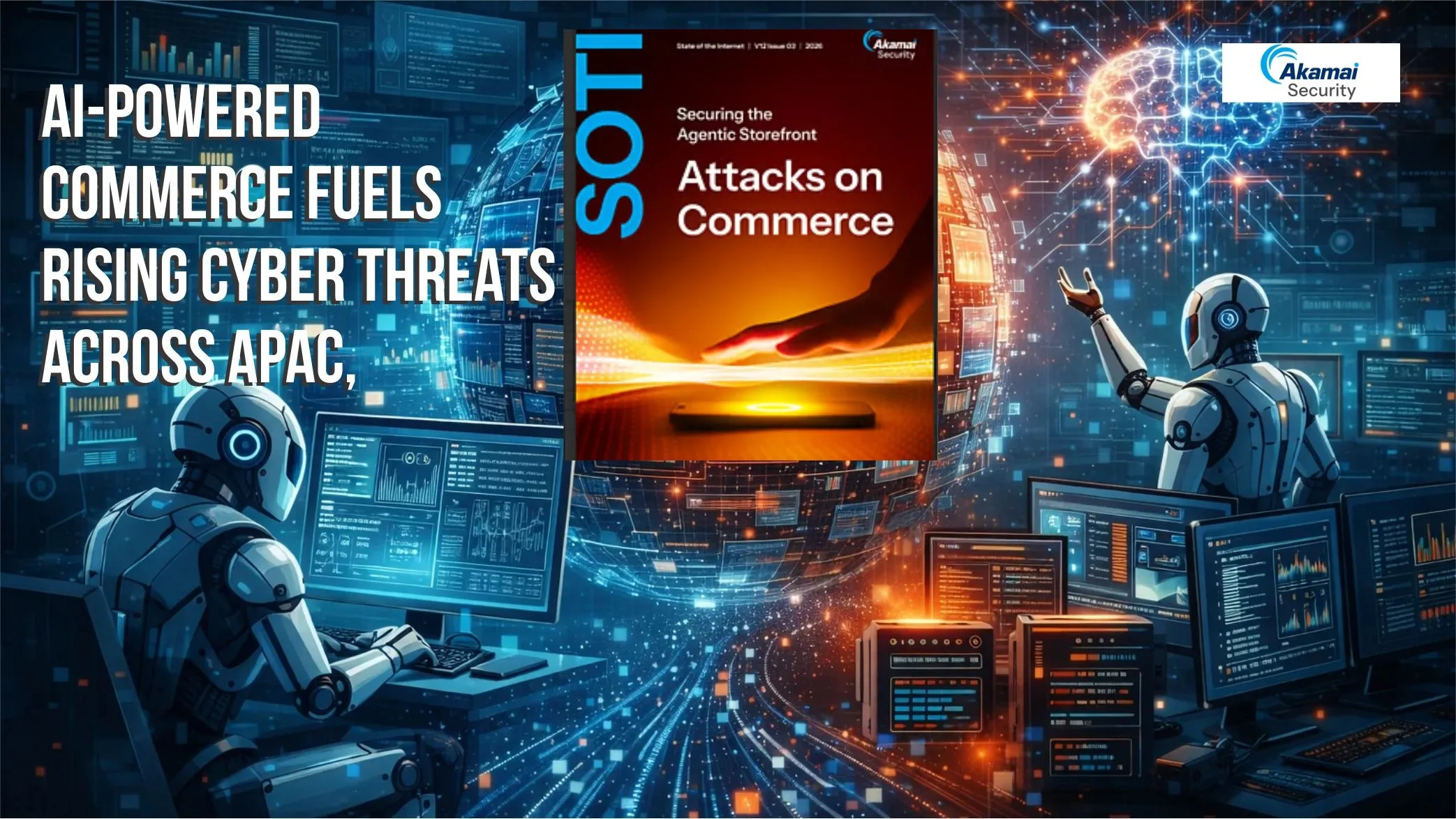 Akamai Cybersecurity research reveals 63% surge in APAC AI bot attacks
