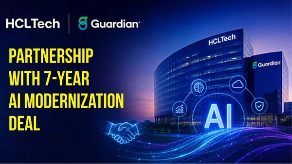 HCLTech Guardian partnership expands with seven-year AI Deal