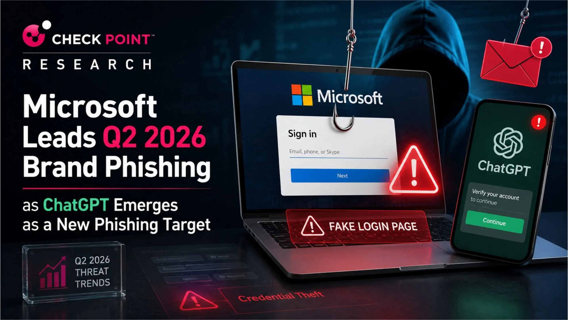 Check Point research Q2 2026 spots ChatGPT phishing