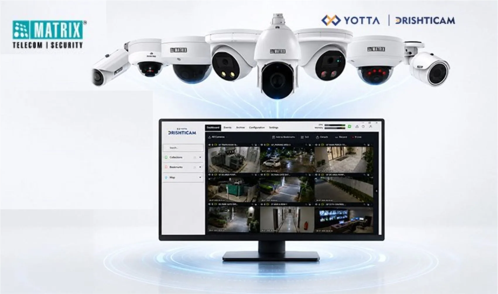 Matrix and Yotta Partnership takes surveillance to cloud