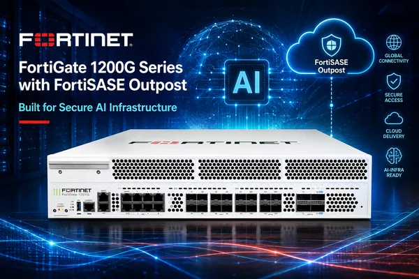 Fortinet Unveils FortiGate 1200G Series with FortiSASE Outpost for AI Infrastructure