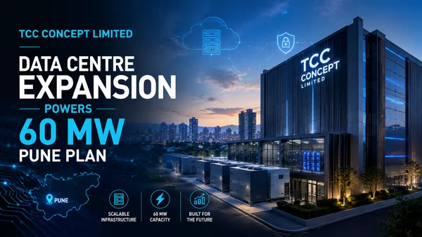 TCC Concept Limited data centre expansion powers 60 MW Pune plan