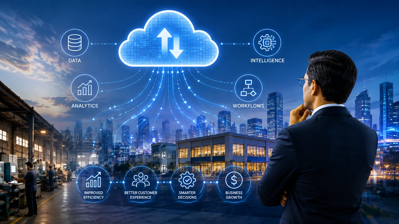 The role of cloud, data, and intelligent workflows in modernising traditional businesses