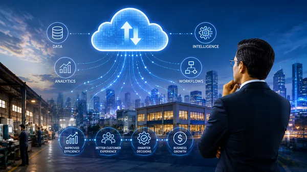 The role of cloud, data, and intelligent workflows in modernising traditional businesses