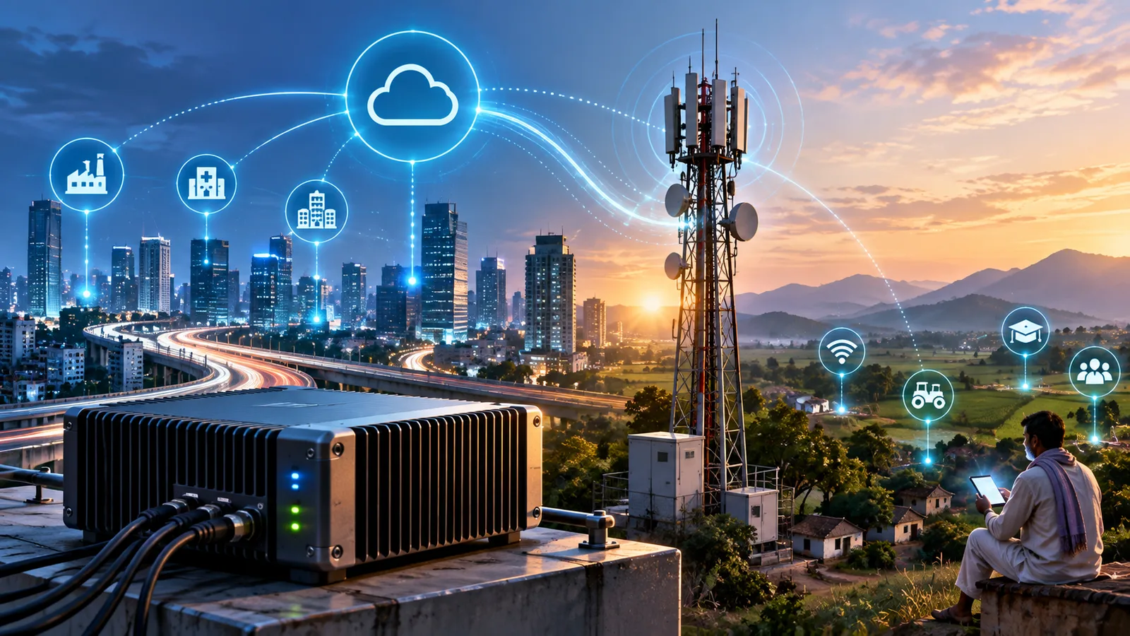 The Edge-First Economy: Powering the Last Mile of Digital India