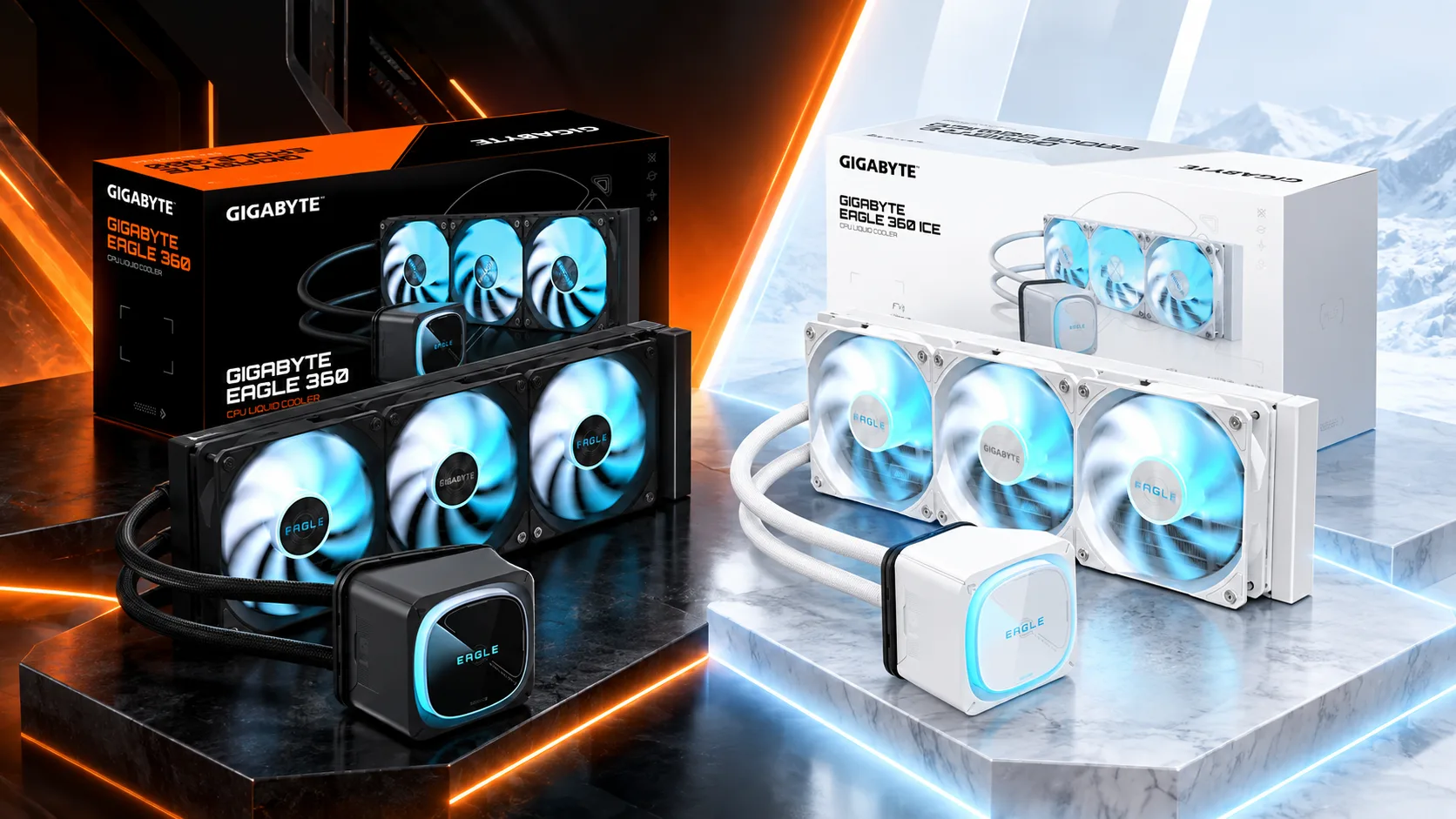 GIGABYTE EAGLE 360 Series adds builder-friendly cooling