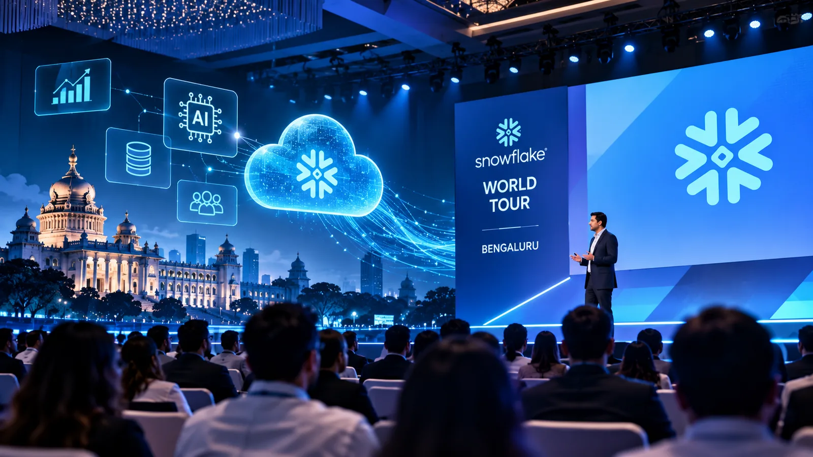 Snowflake world tour Bengaluru shifts AI toward execution